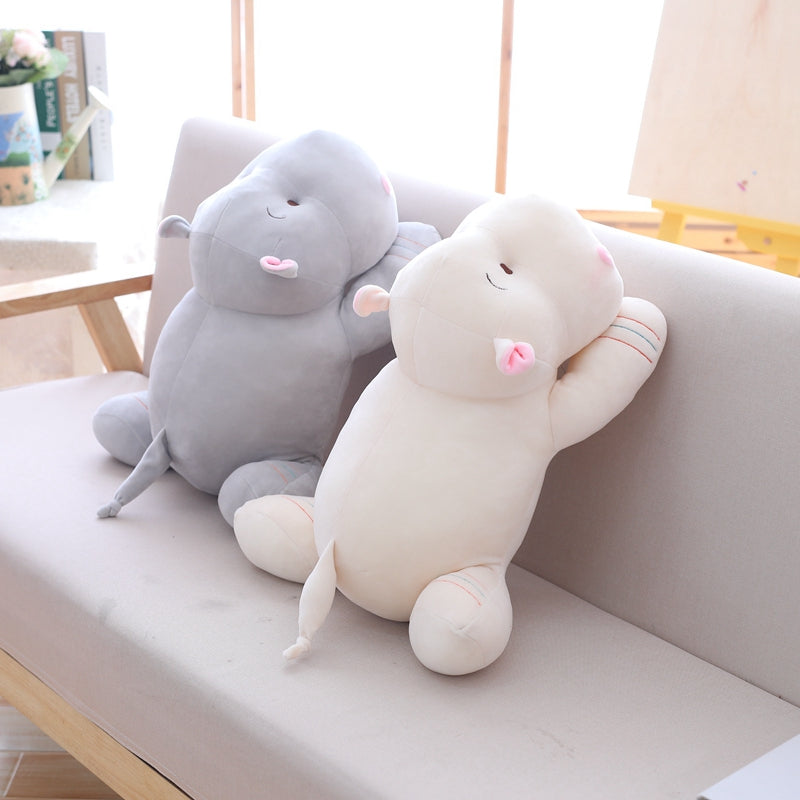 Peluche Hipópotamo para Abrazar 🦛💛 | Suave y Calmante