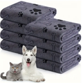 Toalla de Microfibra con Estampado de Mascotas 🐾💧 | Para Toda la Familia