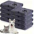 Toalla de Microfibra con Estampado de Mascotas 🐾💧 | Para Toda la Familia