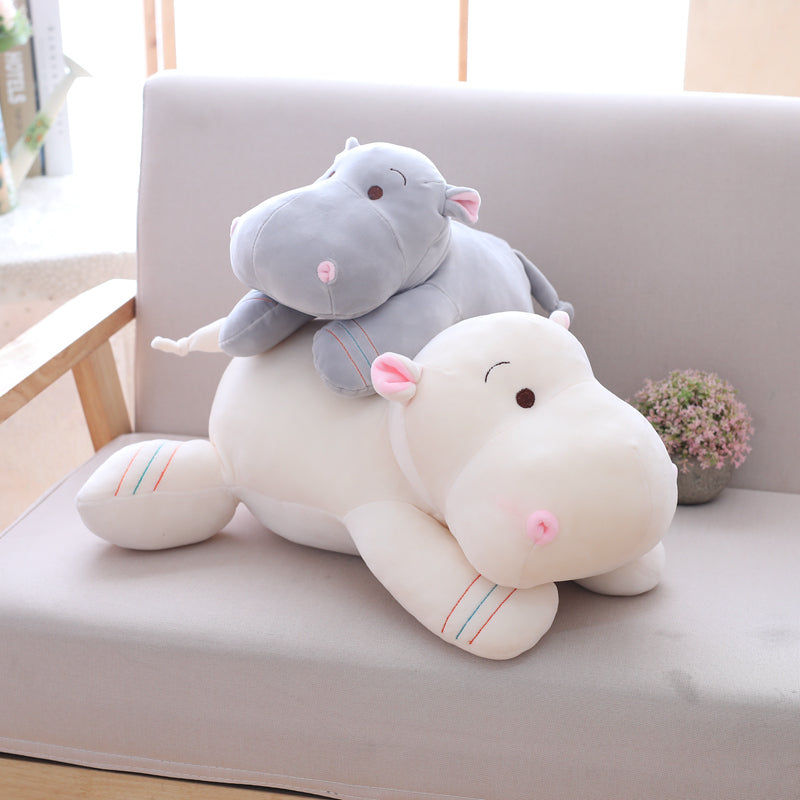 Peluche Hipópotamo para Abrazar 🦛💛 | Suave y Calmante