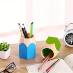 Porta Lápices de Escritorio Adorable 🎨✏️ | Organiza con Estilo