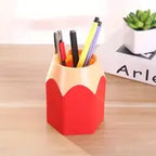 Porta Lápices de Escritorio Adorable 🎨✏️ | Organiza con Estilo