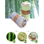 Vaso de Bambú Sellado a Prueba de Fugas 🌿💧 | Eco y Estilo