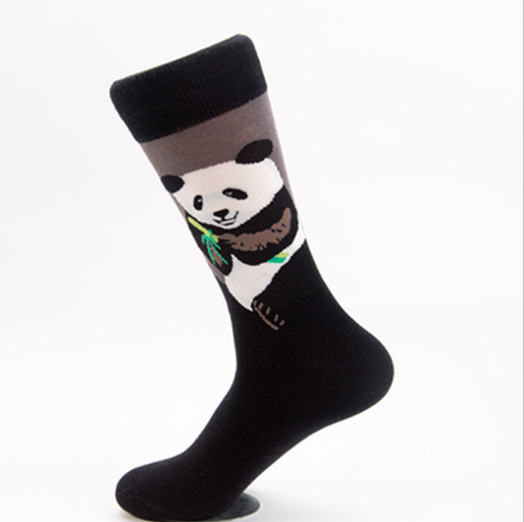 Calcetines de Algodón con Pandas y Flores 🐼🌸 | Originales y Cómodos