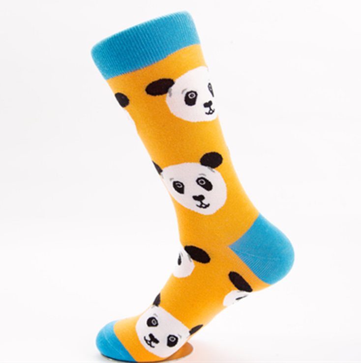 Calcetines de Algodón con Pandas y Flores 🐼🌸 | Originales y Cómodos