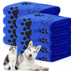Toalla de Microfibra con Estampado de Mascotas 🐾💧 | Para Toda la Familia
