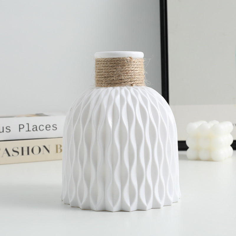 Jarrón Decorativo Estilo Nórdico 🌸🏡 | Hogar con Personalidad