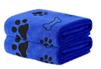 Toalla de Microfibra con Estampado de Mascotas 🐾💧 | Para Toda la Familia