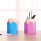Porta Lápices de Escritorio Adorable 🎨✏️ | Organiza con Estilo