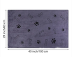 Toalla de Microfibra con Estampado de Mascotas 🐾💧 | Para Toda la Familia
