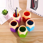 Porta Lápices de Escritorio Adorable 🎨✏️ | Organiza con Estilo