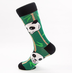 Calcetines de Algodón con Pandas y Flores 🐼🌸 | Originales y Cómodos
