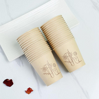 Vasos de Café de Bambú Eco ☕🌿 | Pack 50 Unidades