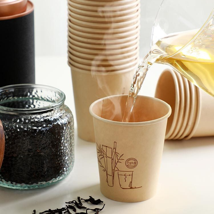 Vasos de Café de Bambú Eco ☕🌿 | Pack 50 Unidades
